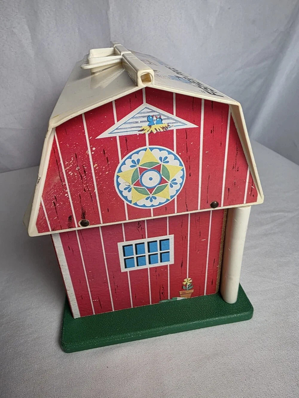 VTG 1967 Fisher Price Play Farm Barn Only Sound Works
